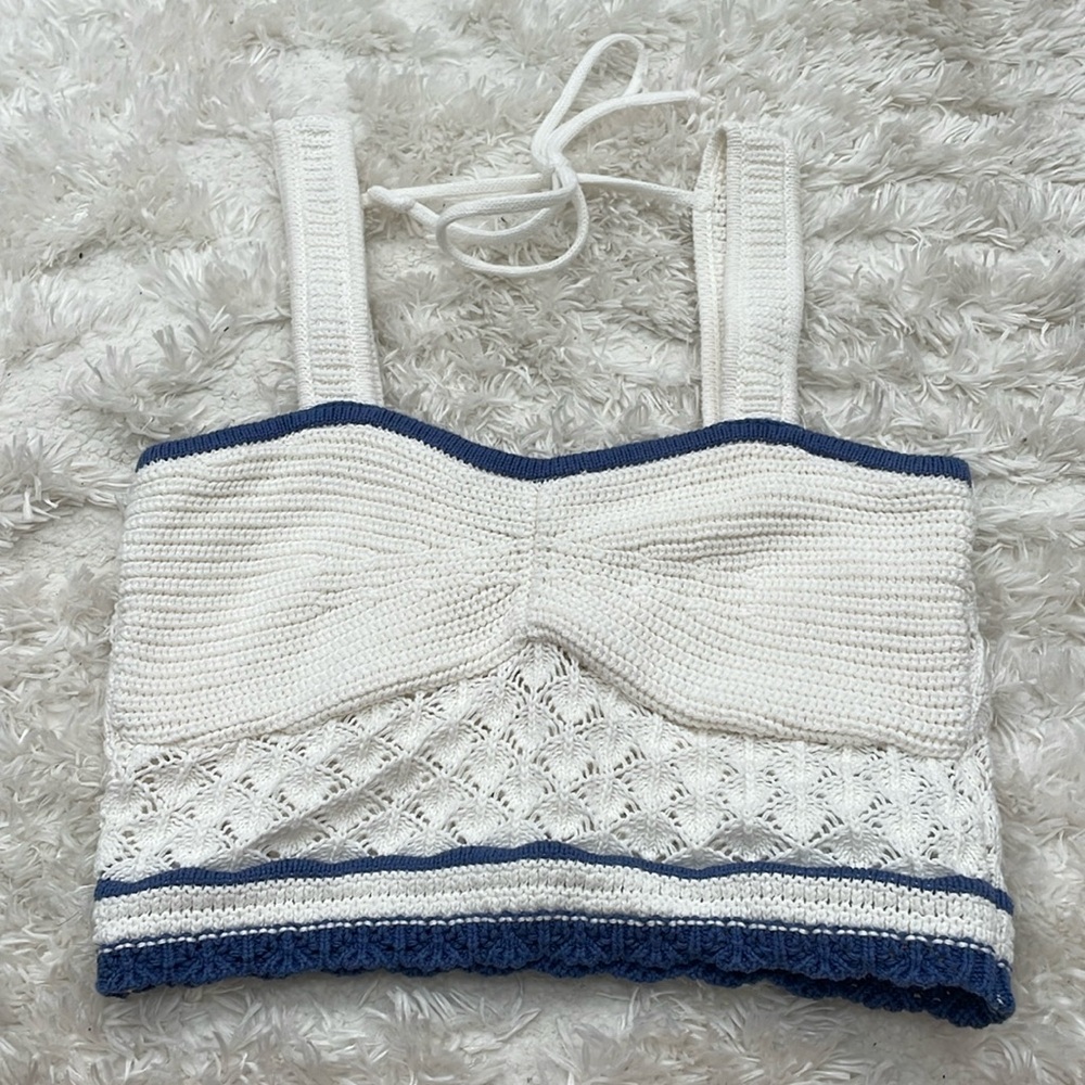 Hollister Crochet Tank